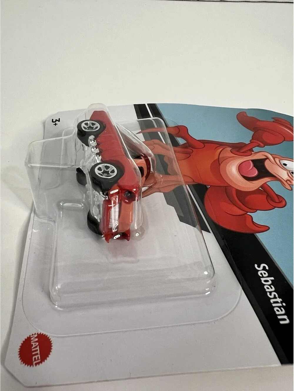 Hot Wheels Disney The Little Mermaid Sebastian Metal Diecast Car Model Toy 1/64